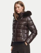 Tommy Hilfiger Пухено яке WW0WW51516 Slim Fit