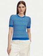 Tommy Hilfiger Тениска с яка и копчета WW0WW49613 Slim Fit