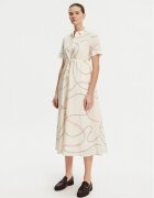 Tommy Hilfiger Рокля тип риза Voile WW0WW46009 Regular Fit