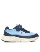 Tommy Hilfiger Сникърси Low Cut Lace-Up/Velcro Sneaker T1X9-35260-1844 S