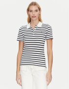 Tommy Hilfiger Тениска с яка и копчета 1985 WW0WW43225 Slim Fit