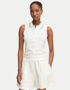 Tommy Hilfiger Тениска с яка и копчета 1985 WW0WW49561 Slim Fit