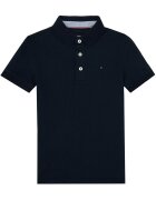 Tommy Hilfiger Тениска с яка и копчета KB0KB03975 S Regular Fit