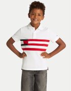 Tommy Hilfiger Тениска с яка и копчета KB0KB09528 D Regular Fit
