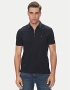 Tommy Hilfiger Тениска с яка и копчета MW0MW38473 Regular Fit