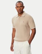 Tommy Hilfiger Тениска с яка и копчета MW0MW40701 Regular Fit