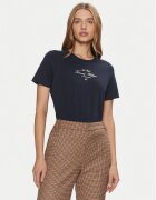 Tommy Hilfiger Тишърт WW0WW43895 Екрю Regular Fit