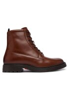 Tommy Hilfiger Зимни обувки Corporate Casual Lth Boot FM0FM06174