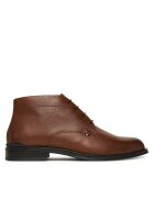 Tommy Hilfiger Зимни обувки Corporate Hilfiger Lth Boot FM0FM05697