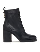 Tommy Hilfiger Зимни обувки Ltr Square Toe Heel Lace-Up Boot FW0FW09554