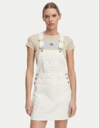 Tommy Jeans Дънкова рокля Logo Pocket Dungaree DW0DW22002 Regular Fit