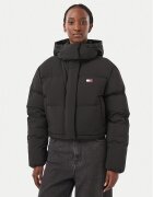 Tommy Jeans Пухено яке Alaska DW0DW18609 Cropped Fit