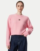 Tommy Jeans Пуловер Fluffy Badge DW0DW23831 Regular Fit