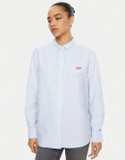 Tommy Jeans Риза DW0DW19358 Светлосиньо Relaxed Fit