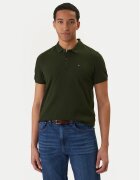 Tommy Jeans Тениска с яка и копчета DM0DM20676 Slim Fit