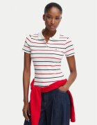 Tommy Jeans Тениска с яка и копчета DW0DW22327 Slim Fit