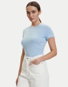 Tommy Jeans Тишърт DW0DW18398 Slim Fit