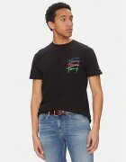 Tommy Jeans Тишърт Twisted Signature DM0DM20771 Regular Fit