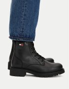 Tommy Jeans Туристически oбувки Tjw Cleated Lace Up Boots EN0EN03104