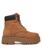 Tommy Jeans Туристически oбувки Tjw Platform Nubuck Boots EN0EN03114