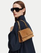 Tory Burch Дамска чанта Kira Turnlock Suede Mini Bag 178150