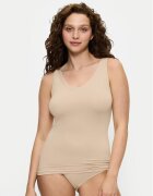 Triumph топ Sense Of Modal 10224796 Екрю Slim Fit