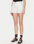 Twinset Дънкови шорти 251TP2593 Екрю Loose Fit