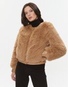 Twinset Кожено палто 232TT2021 Regular Fit