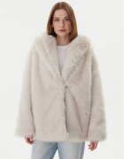 Twinset Кожено палто 252TF2090 Relaxed Fit