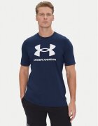 Under Armour Тишърт Ua Sportstyle Logo Update Ss 1382911-001 Loose Fit