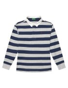 United Colors of Benetton Тениска с яка и копчета 33CKC301X Regular Fit