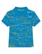 United Colors of Benetton Тениска с яка и копчета 36Y4G300Y Regular Fit