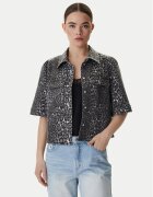 Vero Moda дънкова риза Bella 10336318 Loose Fit