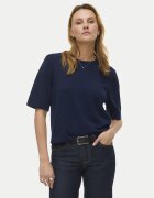 Vero Moda Пуловер Silje 10320460 Светлосиньо Oversize