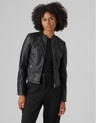 Vero Moda Яке от имитация на кожа Favodona 10288555 Regular Fit