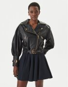 Versace Jeans Couture Кожено яке 80HAVP00 CP009 Loose Fit