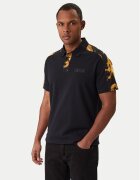 Versace Jeans Couture Тениска с яка и копчета 80GAG6R1 JS549 Regular Fit