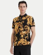 Versace Jeans Couture Тениска с яка и копчета 80GAG6S0 JS549 Regular Fit