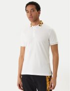 Versace Jeans Couture Тениска с яка и копчета 80GAGT12 CJ01T Slim Fit