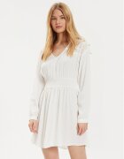 Vila Лятна рокля Mesa 14092006 Екрю Loose Fit