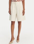 Weekend Max Mara Бермуди Ecuba 2615141022 Екрю Loose Fit