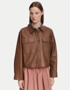 Weekend Max Mara Кожено яке Piovra 2625446021 Regular Fit