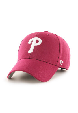 47brand Шапка MLB Philadelphia Phillies в червено с апликация - Pepit.bg