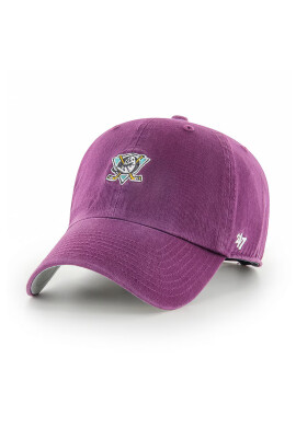 47brand Шапка Anaheim Ducks в лилаво с апликация - Pepit.bg