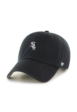47brand Шапка Chicago White Sox в черно с апликация - Pepit.bg