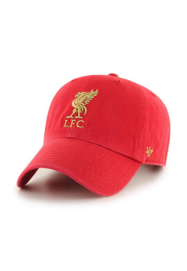 47brand Шапка с козирка EPL Liverpool в червено с апликация - Pepit.bg