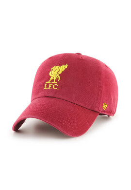 47brand Шапка с козирка EPL Liverpool в червено с апликация - Pepit.bg