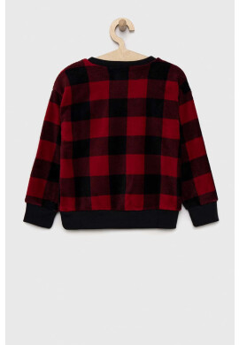 Abercrombie & Fitch в червено с десен - Pepit.bg