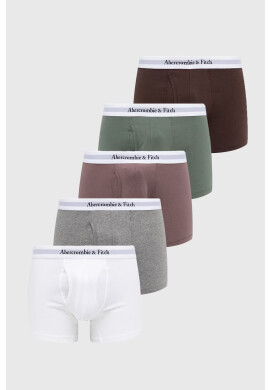 Abercrombie & Fitch Боксерки (5 чифта) 5 чифта в червено - Pepit.bg