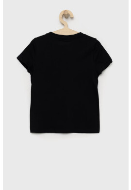 Abercrombie & Fitch Детска тениска в черно - Pepit.bg